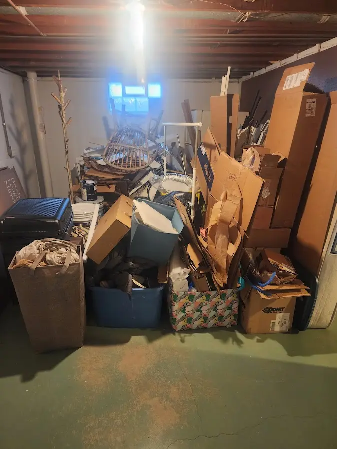 Roll-off dumpster container at job site for Construction Dumpster Rental in Lenwood